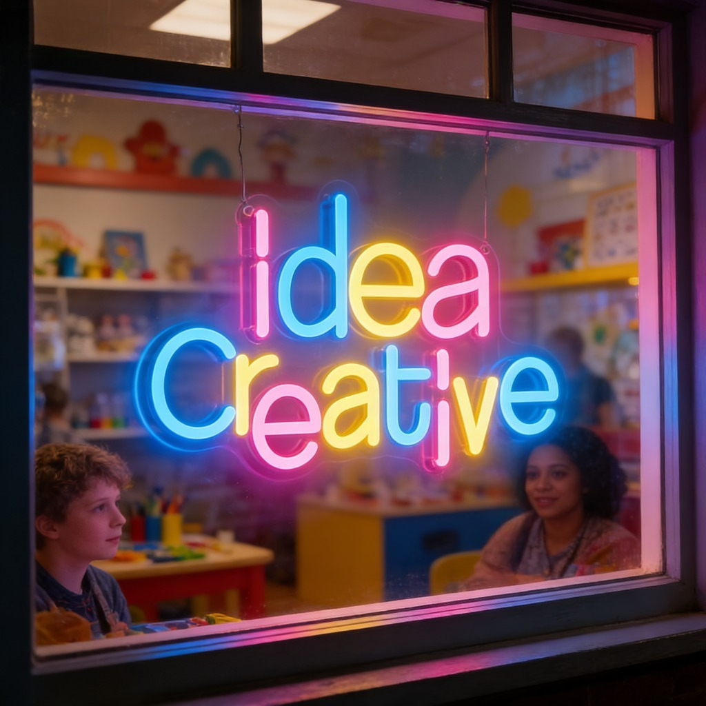 Creative Idea LED Neon Sign Gr - Lighting Home Decor Ideas 评论和价格
