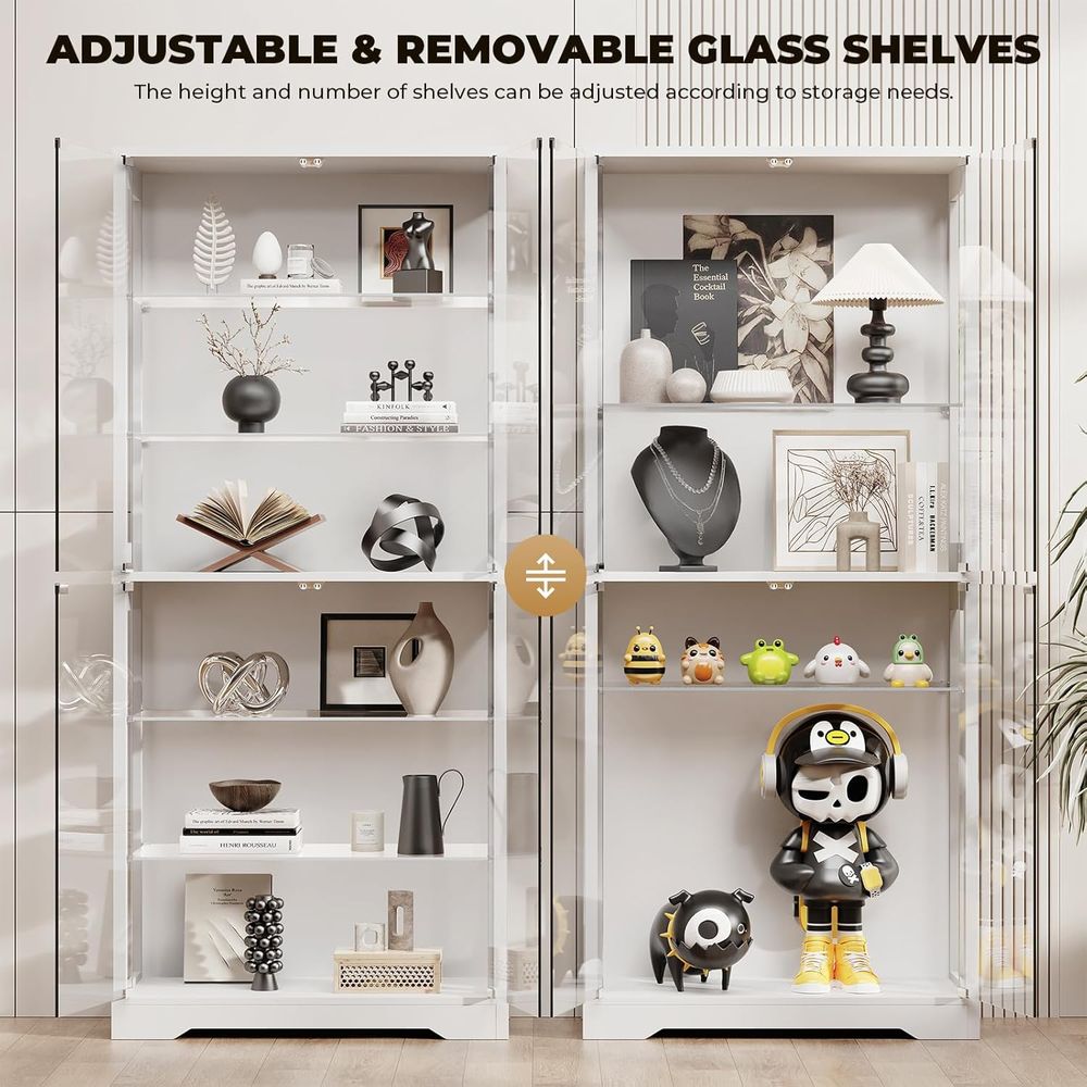 71 6-Tier Glass Door Display C - Lighting & Home Decor Studio Photos 评论和价格