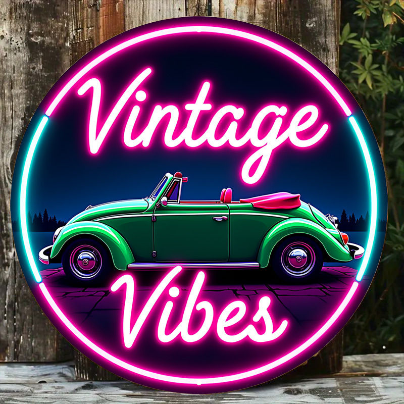 Vintage Neon Open Car Sign - R - Lighting Decor House 评论和价格